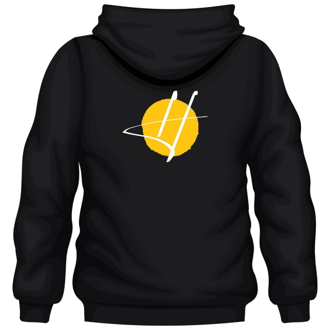 Black Unisex Hoodie alt