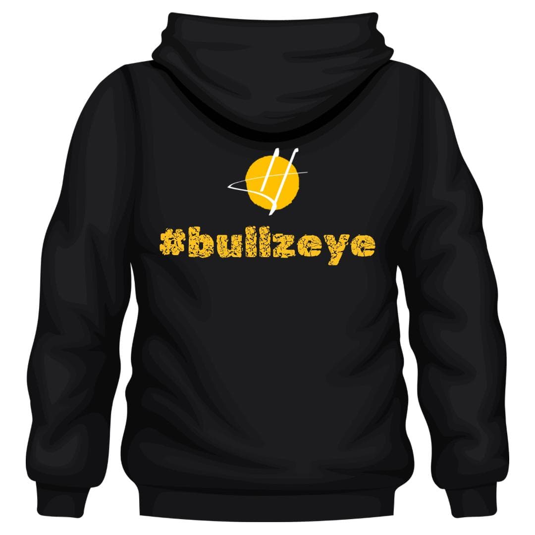 Black Unisex Bullzeye Hoodie alt