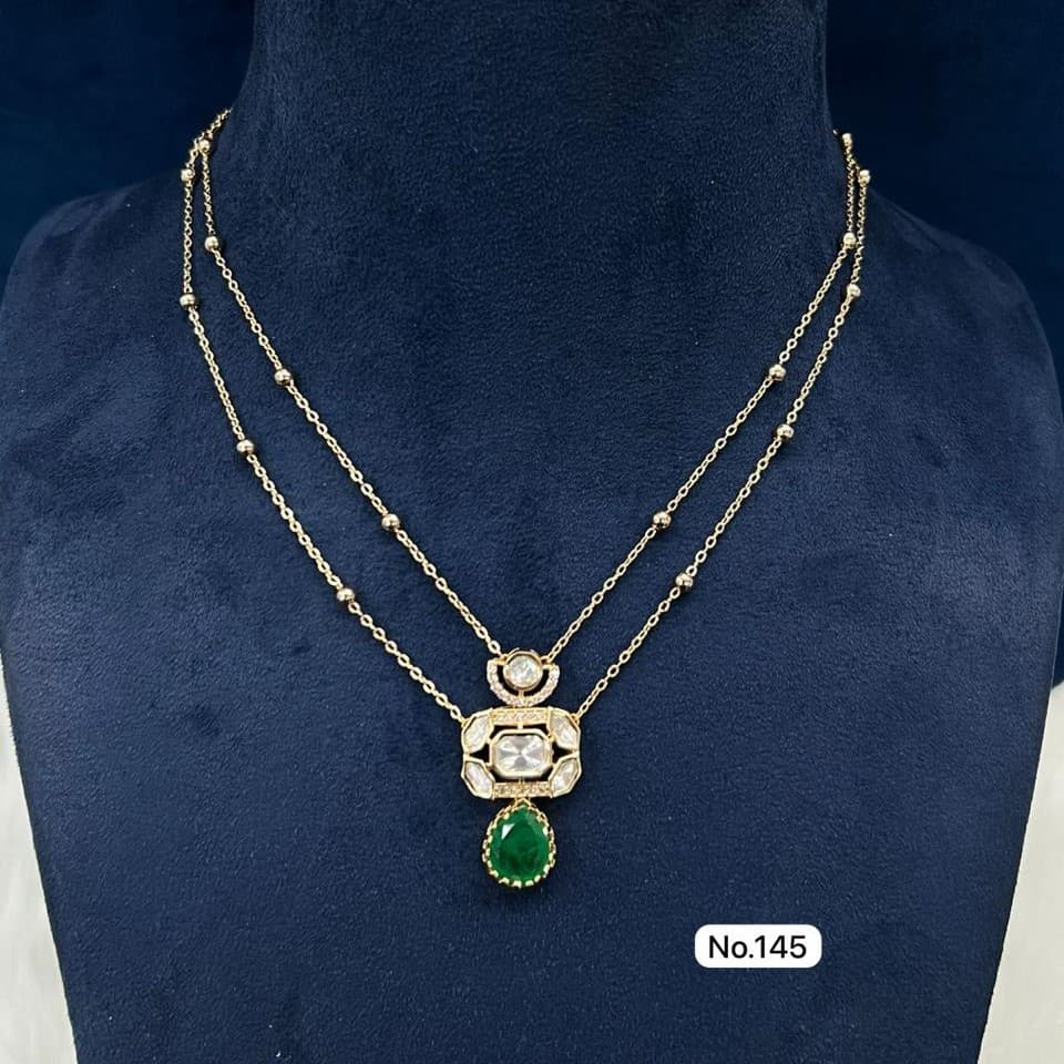 Green Pendant Set