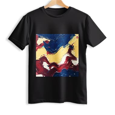 Black Ink Drift T-Shirt